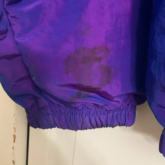 80’s SURF STYLE!  Interplanetary Body Gear. Pullover windbreaker 1/4 zip jacket. - Picture 13 of 15